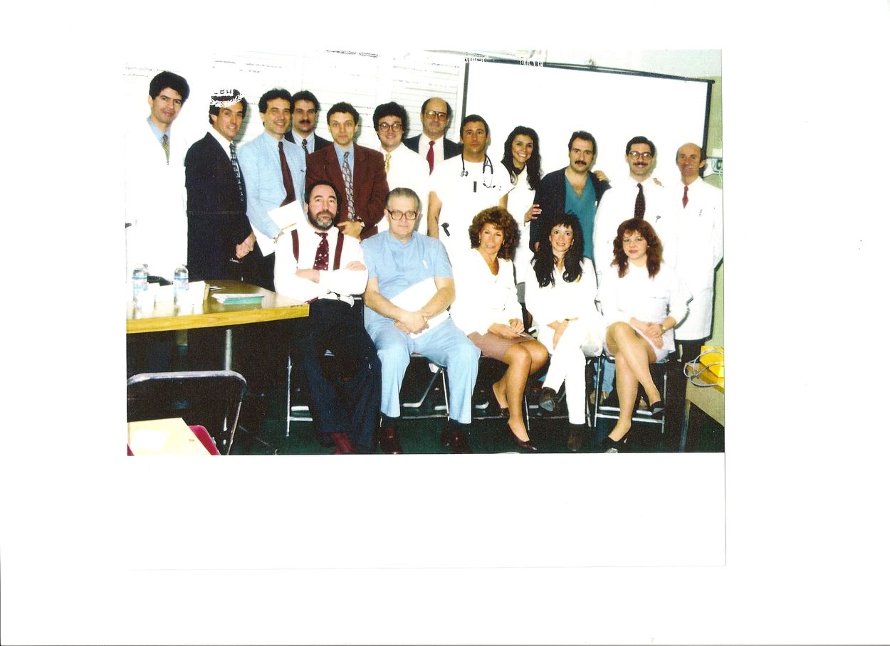 Programa del 1er Curso Municipal de Insuficiencia Cardíaca del Hospital Santojanni, 4, 5 y 6 de septiembre de 1996, con los directores Gandolfo Naselli, Fabián Donnini y Edmundo Cabrera Fischer.